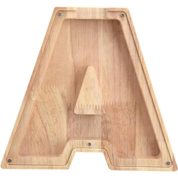 1 Only Ruining Wooden Bench Transparent Look Letter A Initial Shape Attractive Decorative Bench For Home D?cor