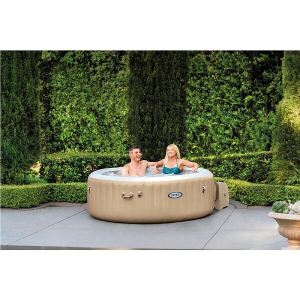 Intex PureSpa Bubble Massage 4 Person Spa 28426