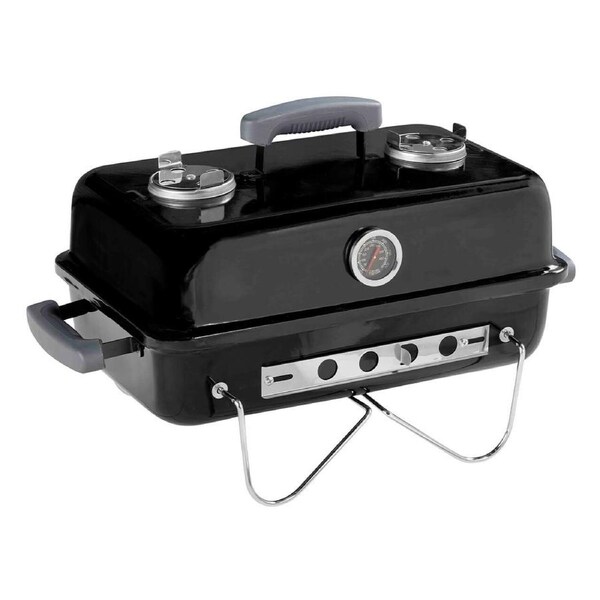 Billabong Portable Charcoal BBQ with Thermometer