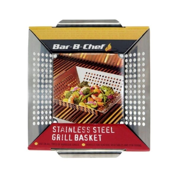 Pro Grill Stainless Steel Vege Grill Basket