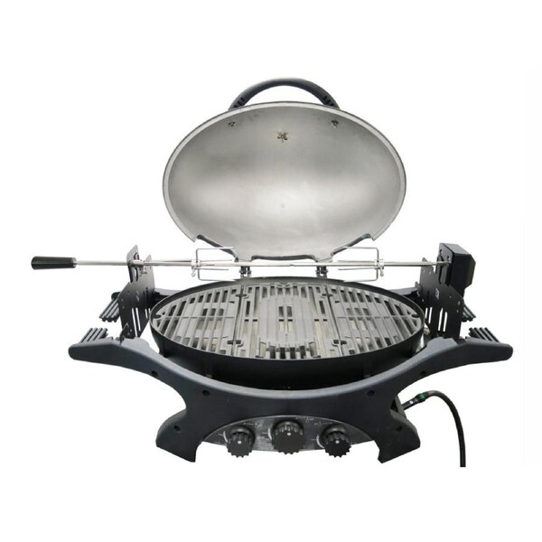 Ziggy Rotisserie suits Twin & Triple Ziggy Classic BBQ (Motor sold separately)