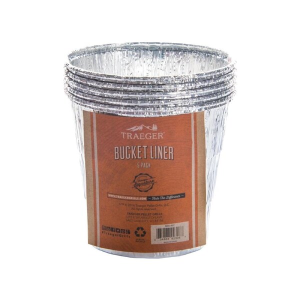 Traeger Bucket Liners 5 pack