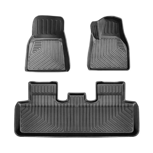 TPE Car Floor Mats Liner Fit Tesla Model 3 2017-2022