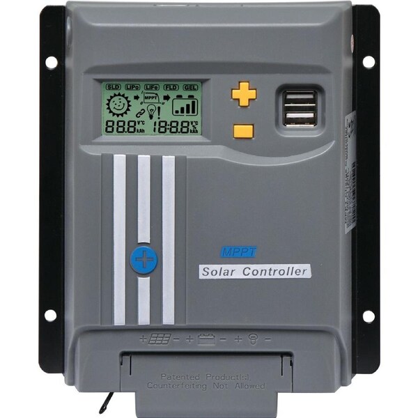 12-24V MPPT Automatic Solar Charge Controller 40A LCD Display Screen
