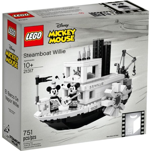 LEGO 21317 - Ideas Steamboat Willie