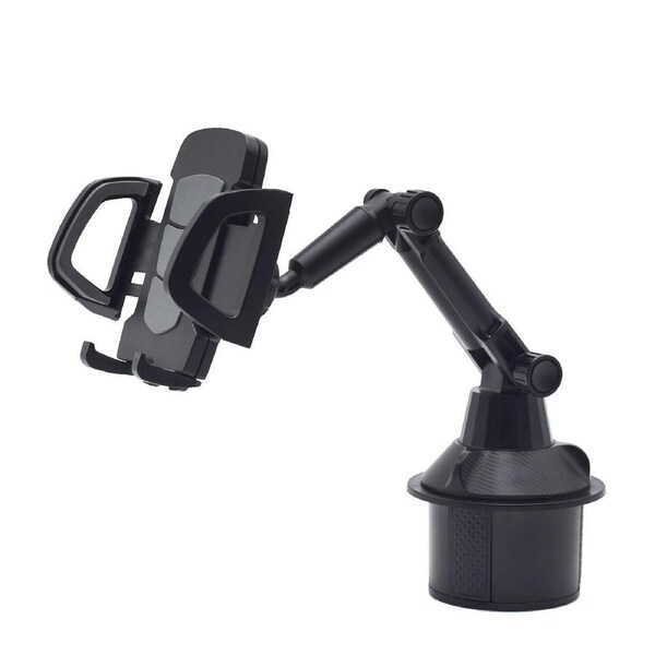Ozoffer Car Cup Holder Phone Mount 360 Rotating Adjustable Bracket for Mobile Phone GPS