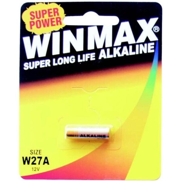 Size W27A Alkaline Battery Super Long Life 12V Battery - 1 Pack