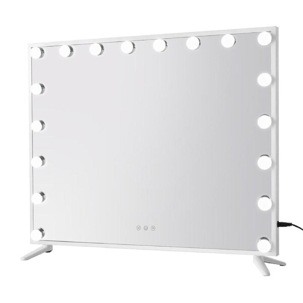 Makeup Mirror with 18 LED Bulbs - 65cm x 80cm