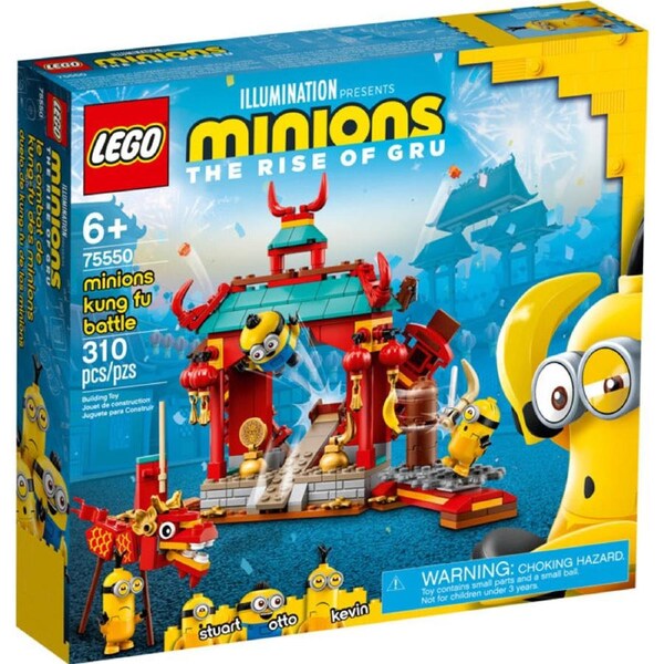 LEGO 75550 - Minions The Rise of Gru Minions Kung Fu Battle