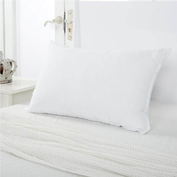 Dreamaker 100% Cotton Standard Pillow Protector (Twin Pack)