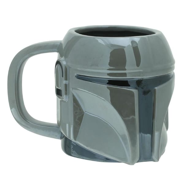Star Wars The Mandalorian Helmet Shaped Ceramic Decorative Drinking/Coffee Mug