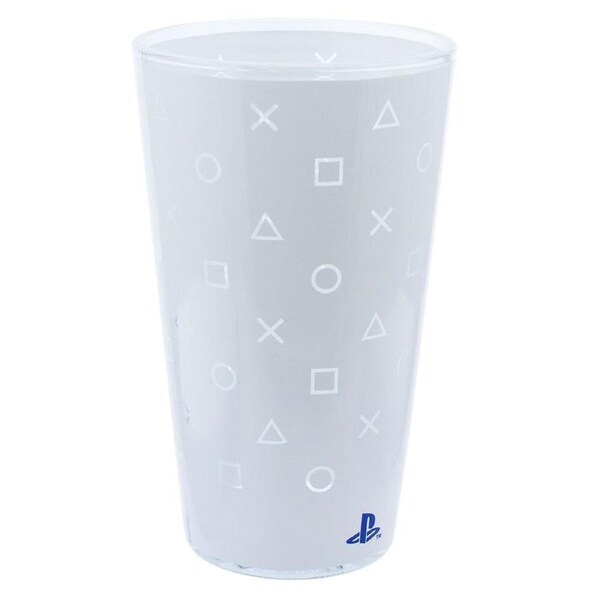 Sony Playstation PS5 Console Decorative Novelty Water Drinking Glass White