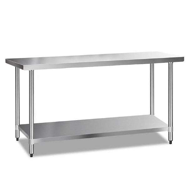 Stainless Steel Kitchen Bench - 610 x 1829mm