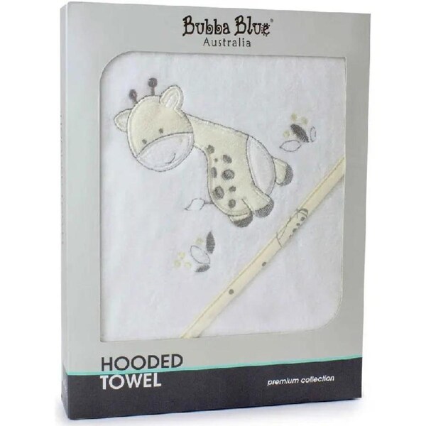 Hooded Towel Vanilla Playtime - Bubba Blue