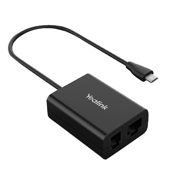 Yealink EHS60 WH6X DECT, Wireless Headset Adapter for WH6x Yealink headsets, USB, Plug And Play