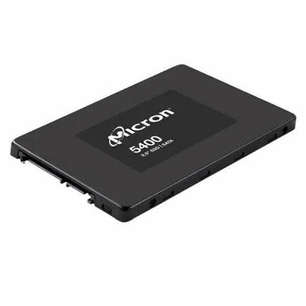 Micron 5400 PRO 1.92TB 2.5' SATA Enterprise SSD 540R/520W MB/s 95K/75K IOPS 17520TBW 1.5DWPD 3M hrs MTTF AES 256-bit encryption Server Data Centre 5yr