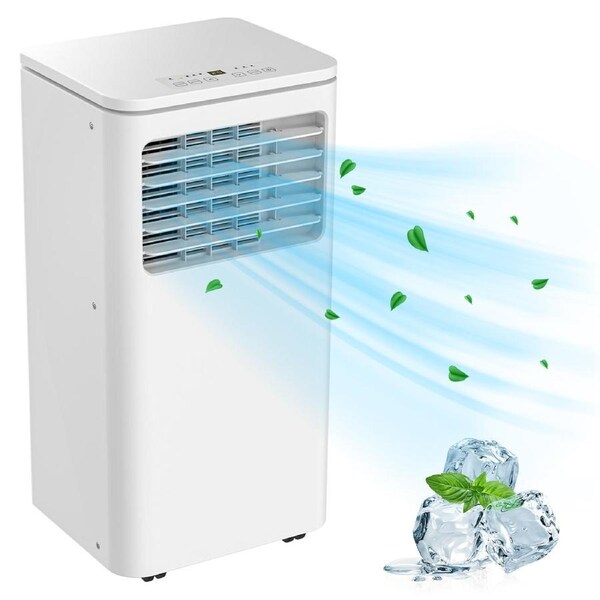 Advwin 12000BTU Portable Air Conditioner Evaporative Cooler Fan Window Air Conditioning Unit White