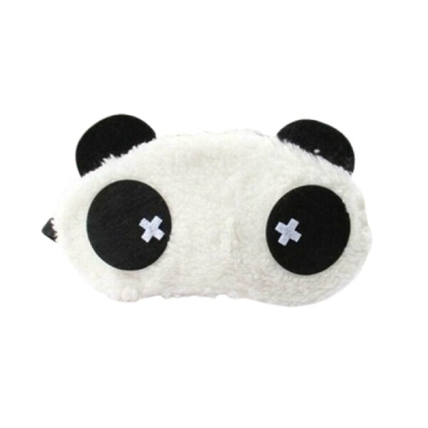 Cute Panda Sleeping Face Eye Mask Blindfold Shade Traveling Sleep Eye