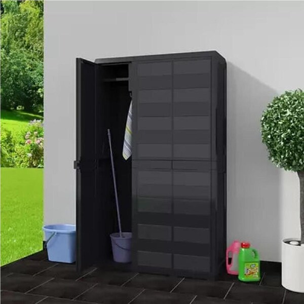 Garden Storage Cabinet with 4 Shelves