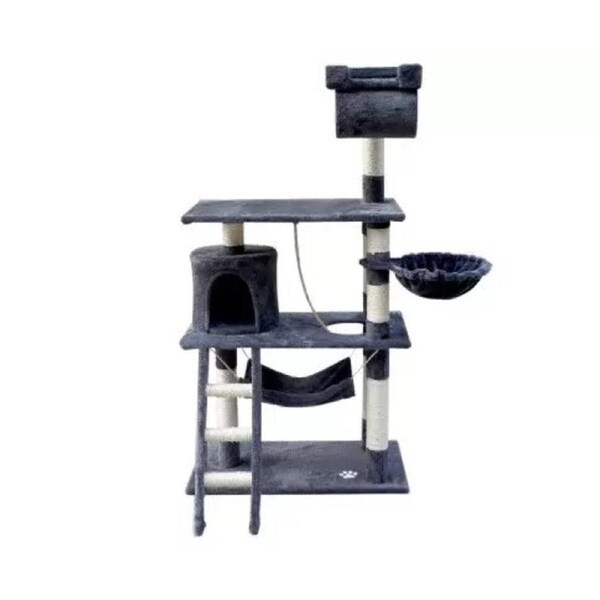 Cat Tree 141cm Trees Scratching Post Scratcher Tower Condo House