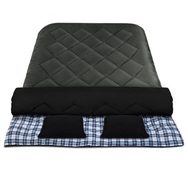 Thermal Double Sleeping Bag - 212cm x 148cm