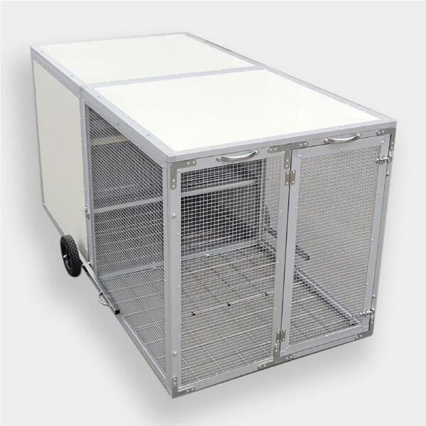 Portable Chicken Tractor Coop With Wheels