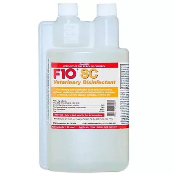 F10SC Broad Spectrum Veterinary Disinfectant 200ml