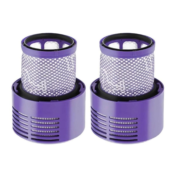 2x HEPA Filters for Dyson V10 SV12 SV27 - Washable Compatible Replacement