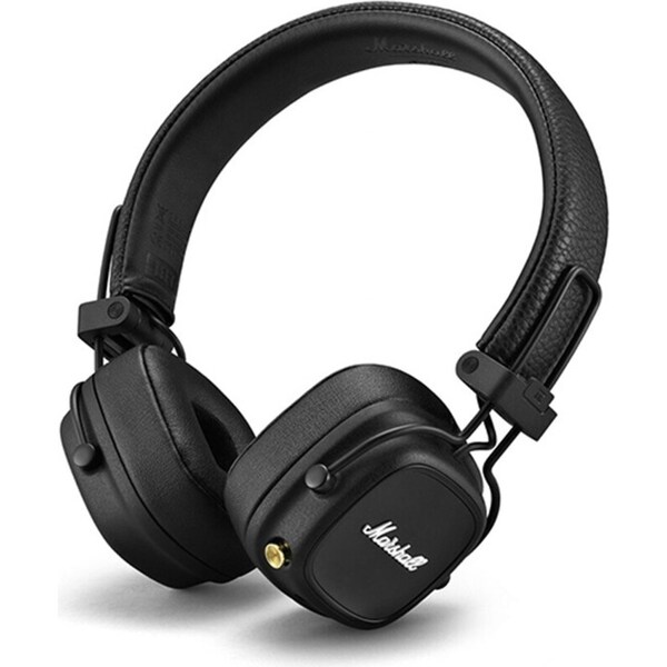 Marshall Major IV Portable On-Ear Wireless Bluetooth Headphones For Phones Black
