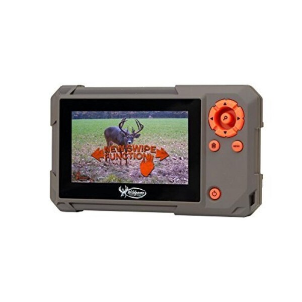 Wildgame Innovations Trail Pad - VU60 SD Card Reader with Touch Screen, Brown, 10 x 6 x 3 inches