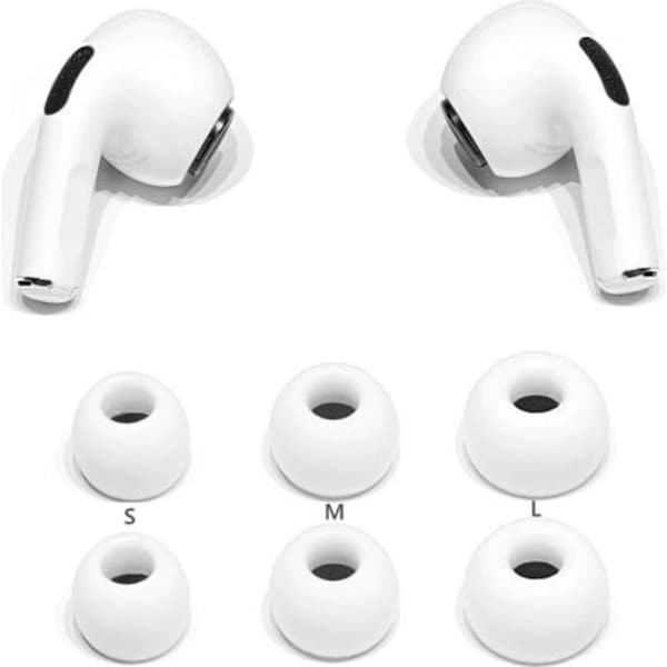 6 Pcs Silicone Replacement Ear Tips for Airpods Pro