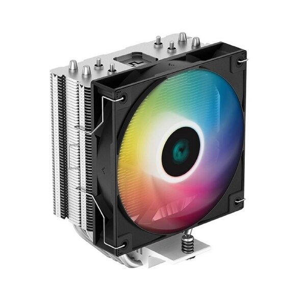 Deepcool AG400 ARGB Single-Tower CPU Cooler, TDP 220W, 120mm Static ARGB Fan [R-AG400-BKANMC-G-1]