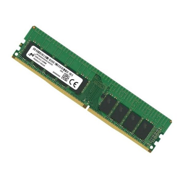 Micron 16GB 1x16GB DDR4 ECC UDIMM 3200MHz CL22 2Rx8 ECC Unbuffered Server [MTA18ASF2G72AZ-3G2R1R]