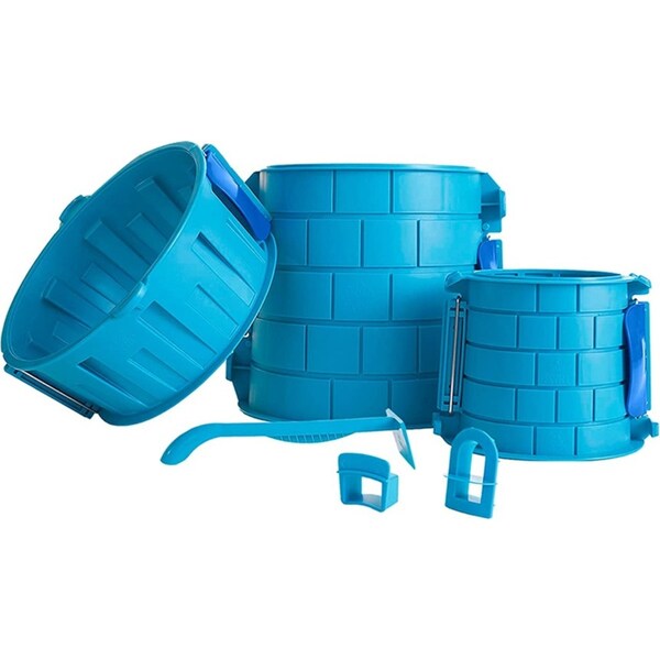 Create A Castle Pro Tower Mold Cylinder Kit Sand/Snow Kids Beach Sandpit Toy 6y+