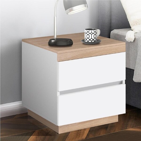 ALFORDSON Bedside Table Nightstand Storage Side End Cabinet Drawers Wood