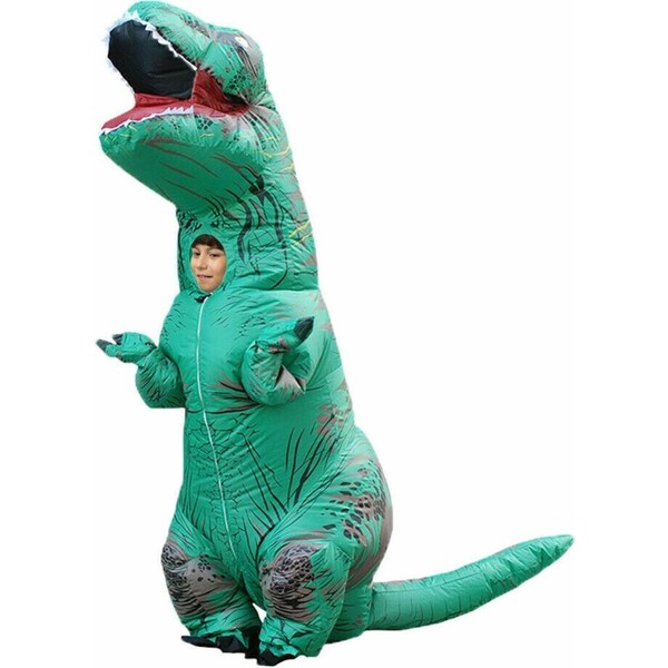 Ozoffer T-Rex Inflatable Trex Dinosaur Costume Blow Up T-Rex