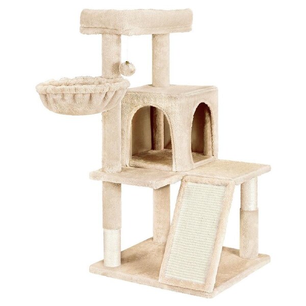 BEASTIE Cat Tree Beige 100cm