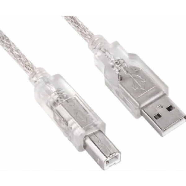 Astrotek 5m USB 2.0 A/B Cable USB cable USB A USB B Transparent
