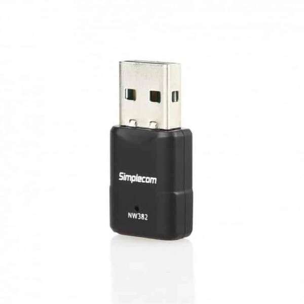 Simplecom NW382 Mini Wireless N USB WiFi Adapter 802.11n 300Mbps
