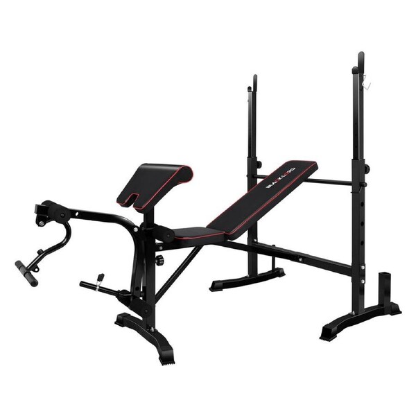 10-IN -1 Weight Bench BLACK LORD Multi-station with Preacher Curl Bar
