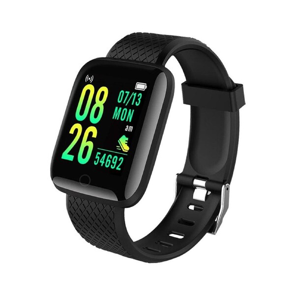 BLACK LORD Bluetooth Smart Band Zeta E144 Fitness Watch (Classic Black)