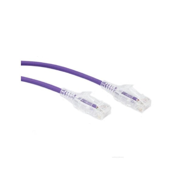 0.15M Slim CAT6 UTP Patch Cable Purple [CB-SLC6-0.15PUR]
