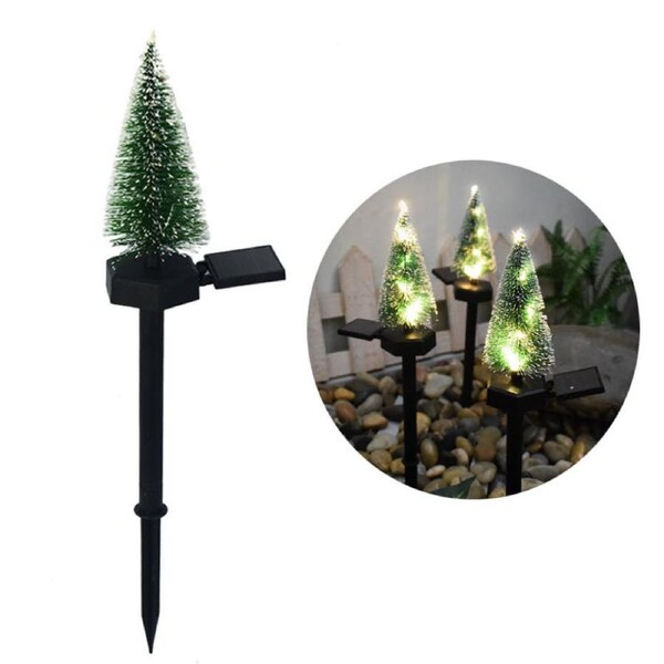 Nevenka 1Pc Solar Lights Christmas Decorations Outdoor for Garden Yard Pathway Decor