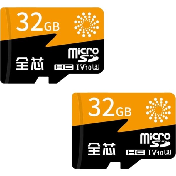 Ozoffer 2x Micro SD Card 32GB Extreme Pro SDHC Memory Cards for Mobile Phone Tablet Camera