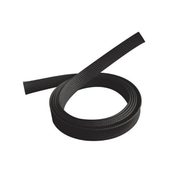 Brateck Braided Cable Sock (30mm/1.2" Width) - Black