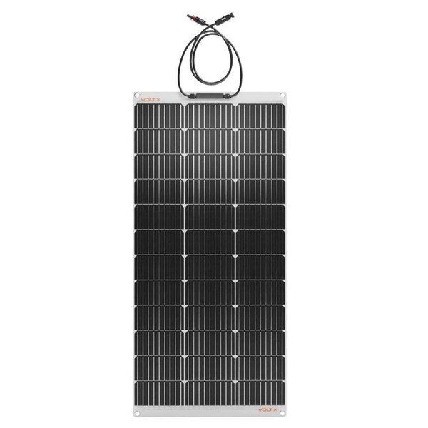 VoltX 12V 100W Mono Flexible Solar Panel Portable Lightweight 1.5kg PERC Tech
