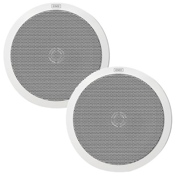 GME GS520W 110W 6" Marine Speakers - White