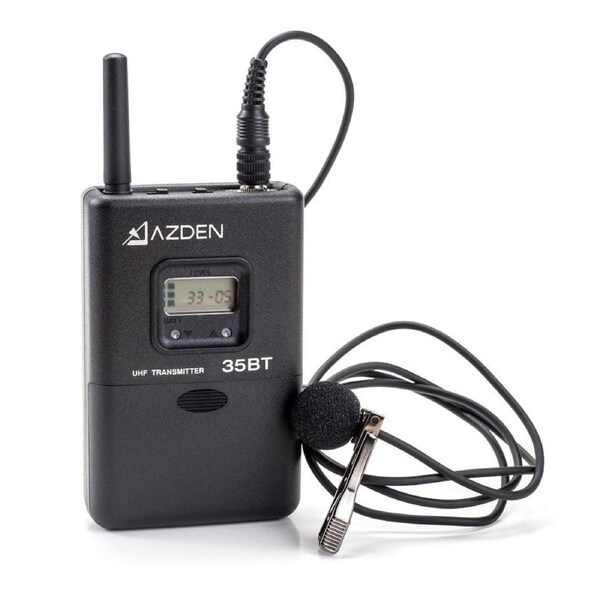 Azden 35BT 300 Series UHF Body Pack Wireless Microphone Transmitter AZD35BT