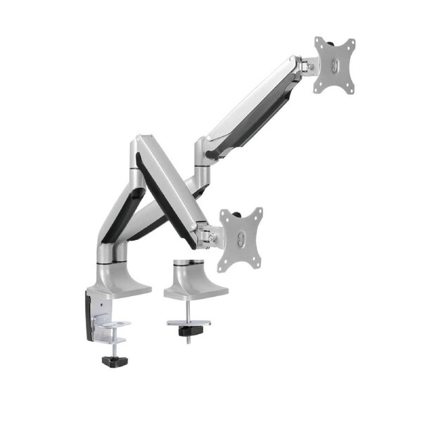 Brateck Dual Aluminum Counterbalanced Monitor Arm Mount 13"-32"