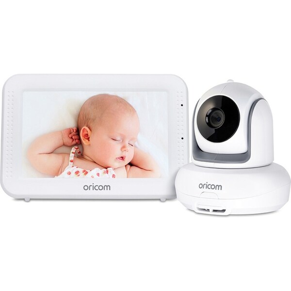 Oricom Secure875 5" Touchscreen Pan Tilt Video/Audio Night Vision Baby Monitor